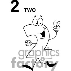 Number 2 Fingers Up Clipart   Free Clip Art Images