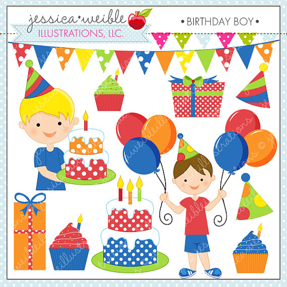 Or Personal Use Boy Birthday Clipart Boy Birthday Graphics