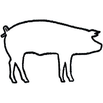 Pig Outline   Clipart Best