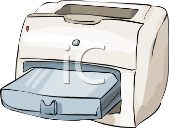 Printer Clipart Illustrations   Graphics   Printer 000006 0001 Tnb
