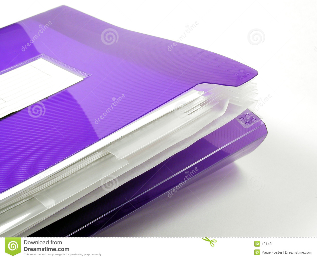Purple Plastic Folder Royalty Free Stock Photos   Image  19148