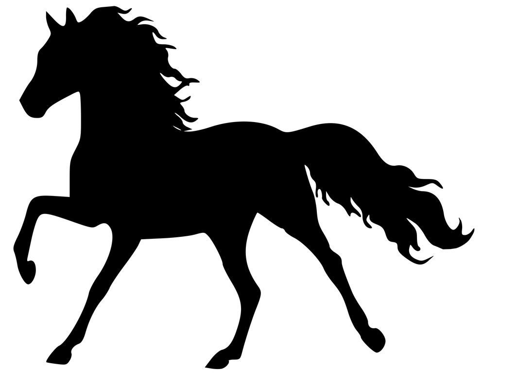 Running Horse Silhouette   Clipart Panda   Free Clipart Images