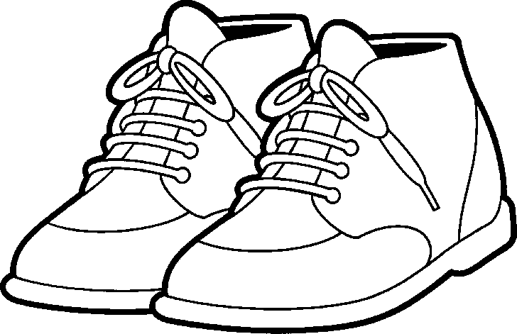 Running Shoes Clipart Black And White   Clipart Panda   Free Clipart
