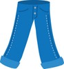 Blue Jeans Clip Art Clipart Stock Photography