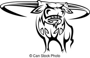 Buffalo Mascot Clip Art