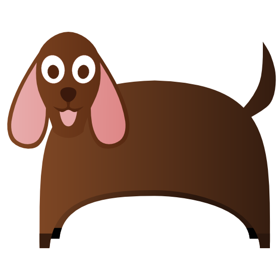 Clipartistnet  187 Abstract Dog 2 Scalable Vector Graphics Clipart