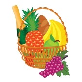Fruit And Vegetables Basket 14107570 A Fruit Basket Jpg