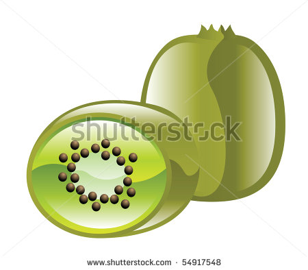 Illustration Of Kiwi Fruit Icon Clipart   54917548   Shutterstock
