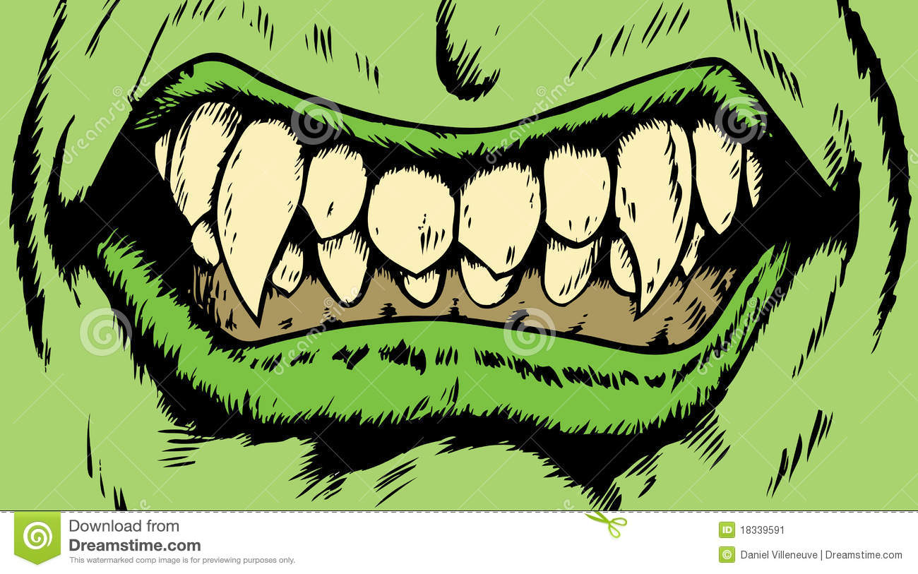 Monster Mouth Stock Image   Image  18339591