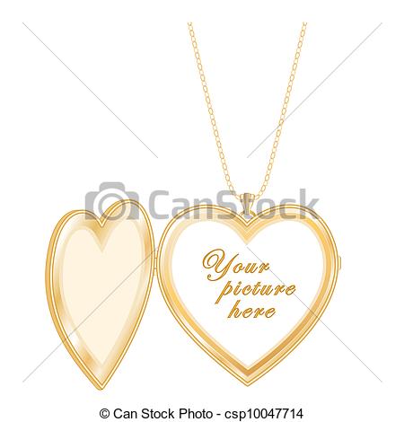 Vintage Engraved Gold Heart Keepsake Locket Golden Chain Necklace    