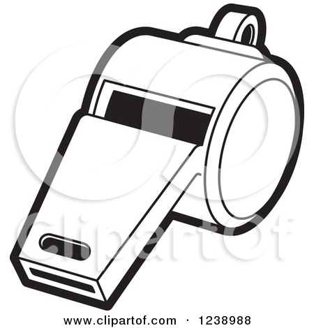 Whistle Clip Art Black And White 1238988 Clipart Of A Black And White