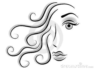 Woman Clip Art Black And White   Clipart Panda   Free Clipart Images