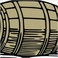 Beer Barrel Clipart