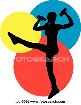 Clipart   Aerobic Instructor  Fotosearch   Search Clipart    