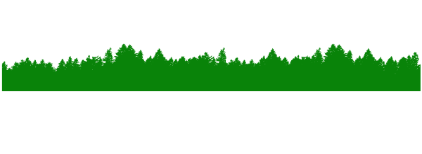 Green Treeline Over White Background Clip Art At Clker Com   Vector    