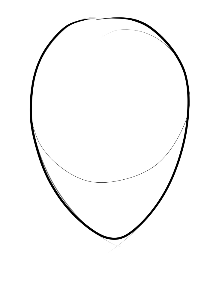 Head Outline Template   Clipart Best