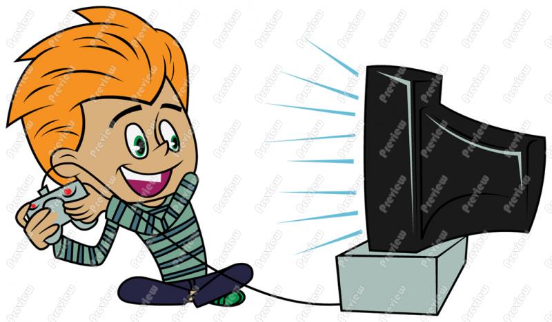 Playing Video Games Clipart Boys Playing Video Games Clipartboy Child