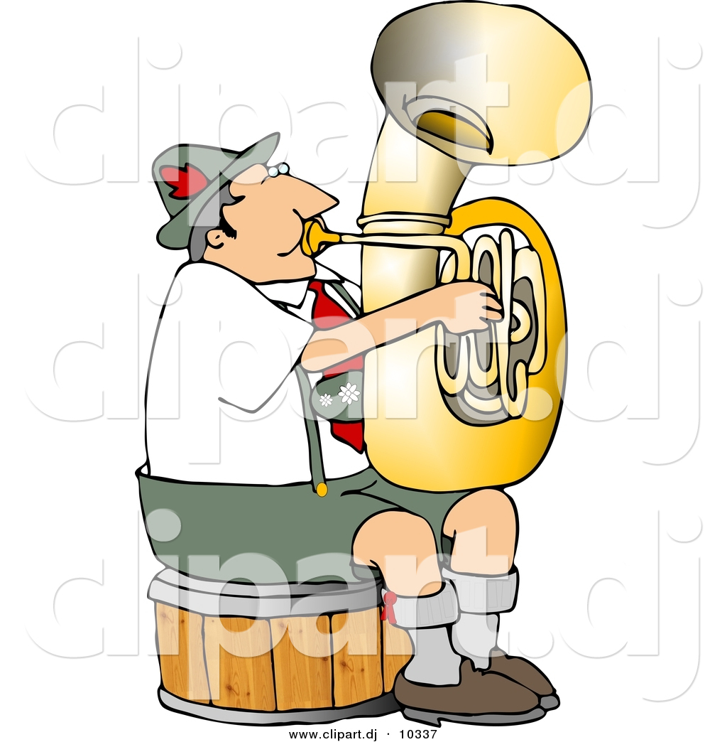 Royalty Free German People Stock Music Clipart Illustrations