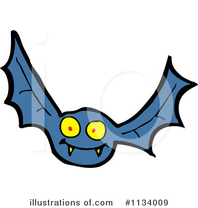 Royalty Free  Rf  Vampire Bat Clipart Illustration By Lineartestpilot