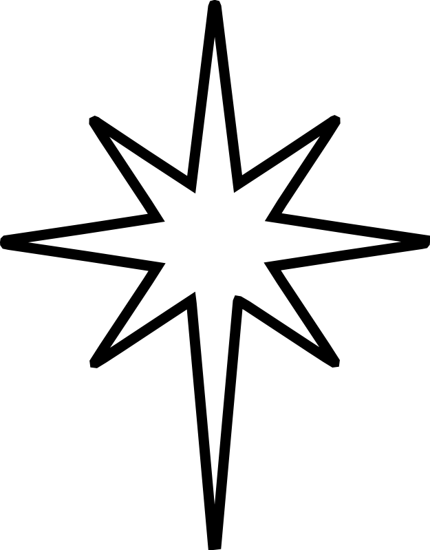 The Nativity Star Is The Symbol Of The Star Of Bethlehem Or Epiphany