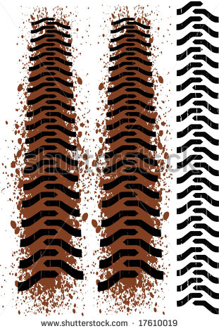 Tractor Tracks Stock Photos Images   Pictures Shutterstock Clipart