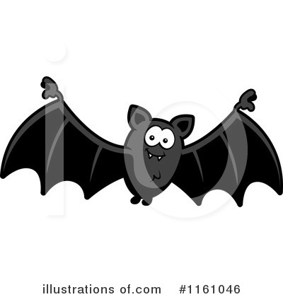 Vampire Bat Clipart  1161046 By Cory Thoman   Royalty Free  Rf  Stock