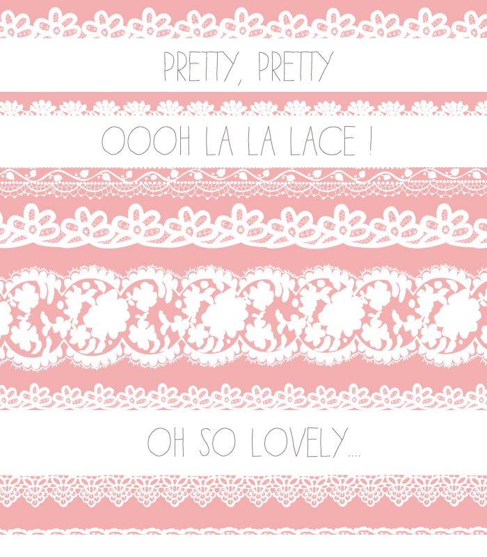 White Lace Border Pngpretty Lace Clip Art Lace Borders Angie Makes