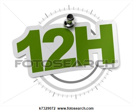 24 Business Hours Clipart