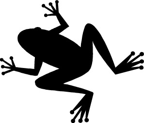 Frog Clipart Black And White   Clipart Panda   Free Clipart Images