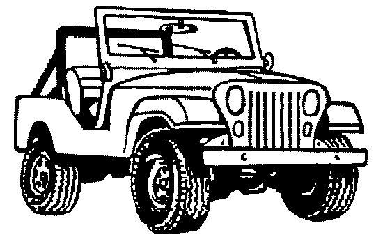 Jeep Clipart Black And White