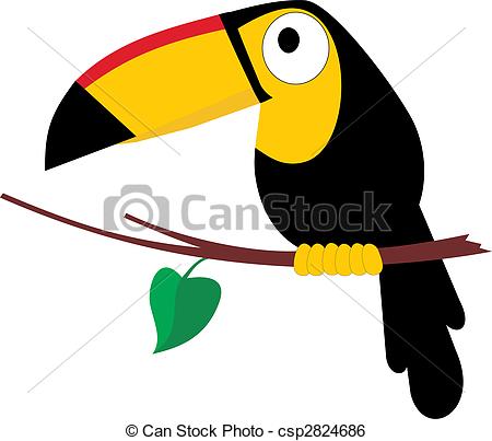 Tropical Bird    Csp2824686   Search Clipart Illustration Drawings