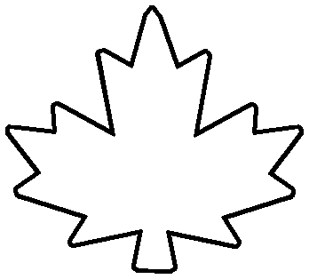10 Canadian Maple Leaf Outline Free Cliparts That You Can Download To    