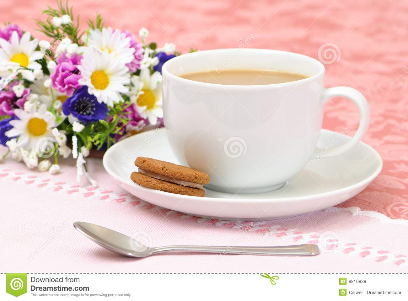 Afternoon Tea Royalty Free Stock Images   Image  8810839
