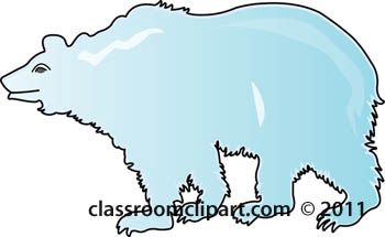 Bear Clipart   Polar Bear 0608   Classroom Clipart