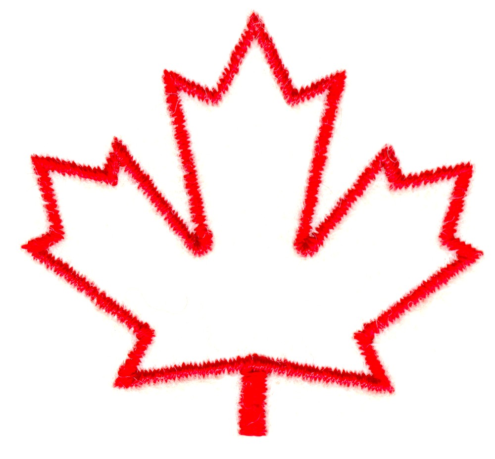 Canadian Maple Leaf Outline