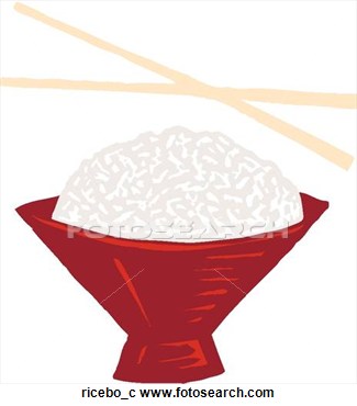 Clipart Of Rice Bowl Ricebo C   Search Clip Art Illustration Murals