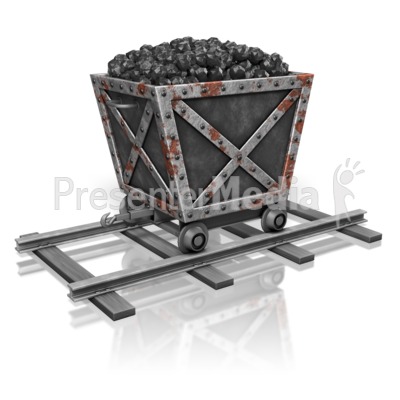 Coal Mining Cart   Presentation Clipart   Great Clipart For