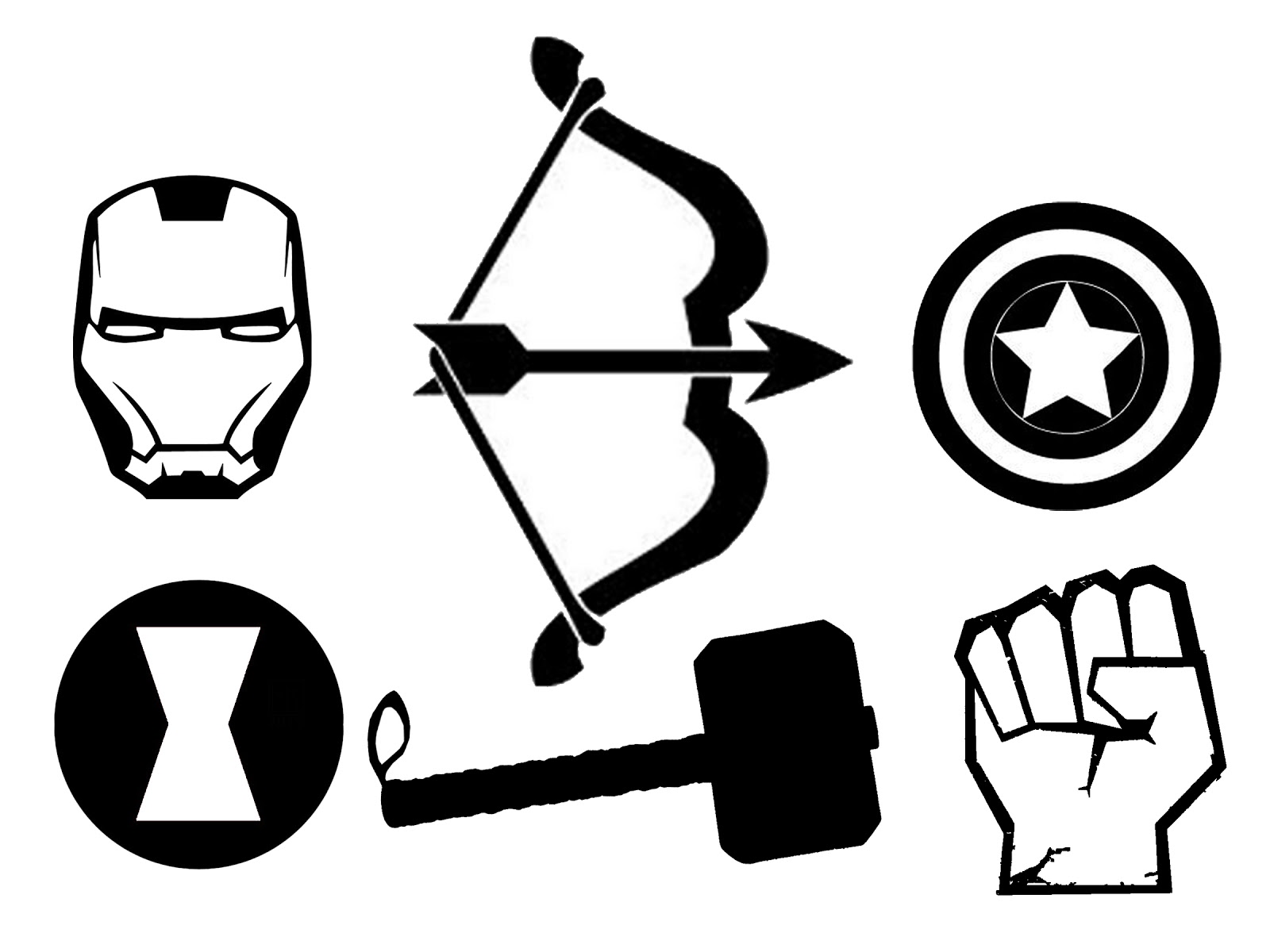 Doodlecraft  The Avengers T Shirt And Stencil 