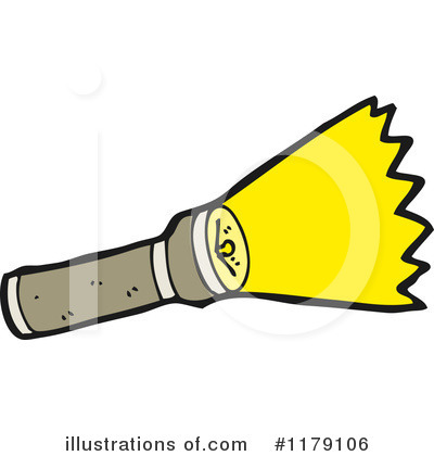 Flashlight Clipart  1179106 By Lineartestpilot   Royalty Free  Rf