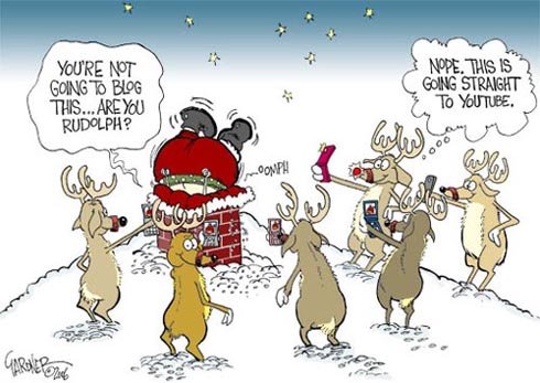 Funny Christmas Cartoons 05   Funnypica Com