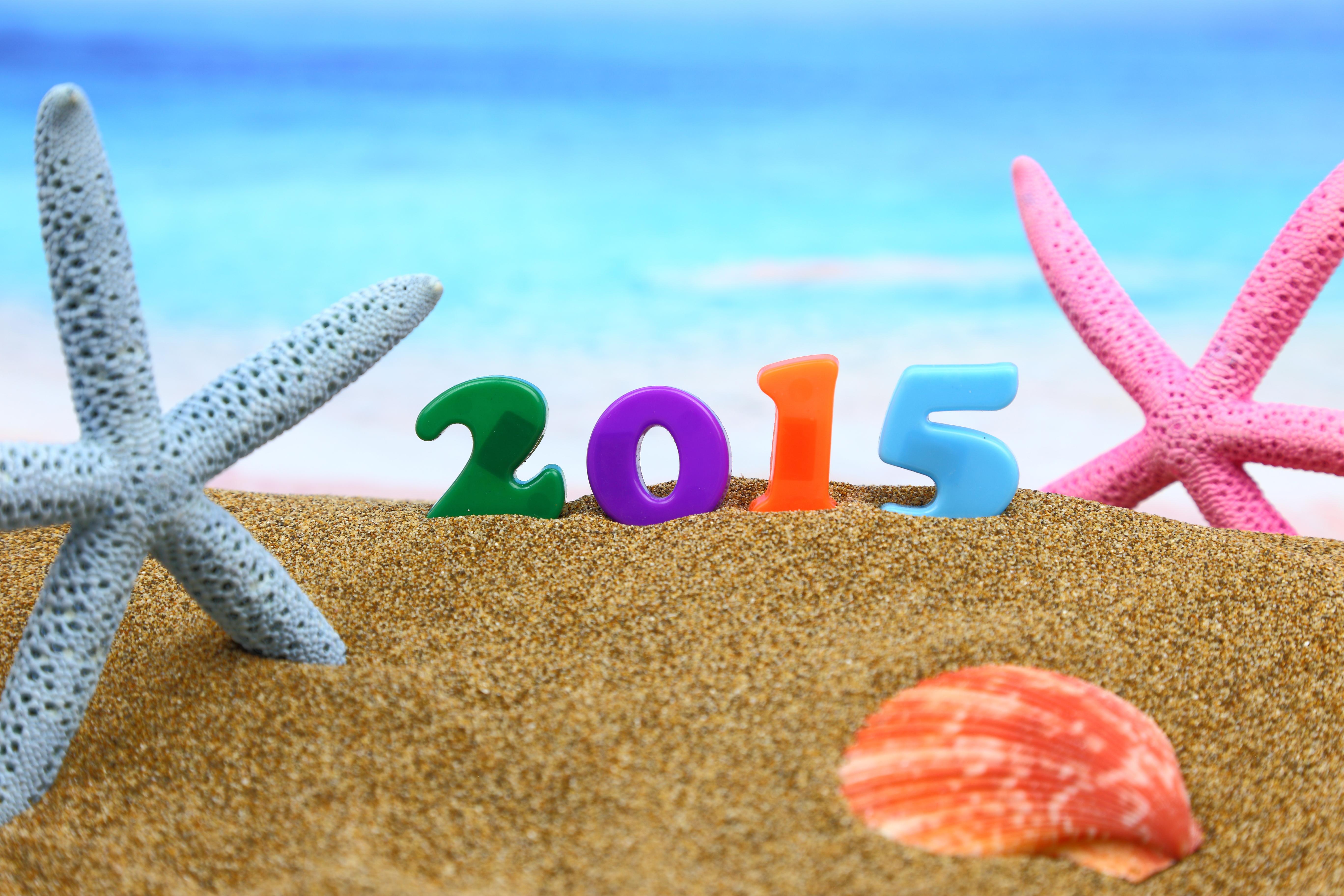 Happy New Year 2015 Beach Wallpaper  7257 Wallpaper Computer   Best    