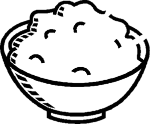 Rice Clipart Black And White   Clipart Panda   Free Clipart Images