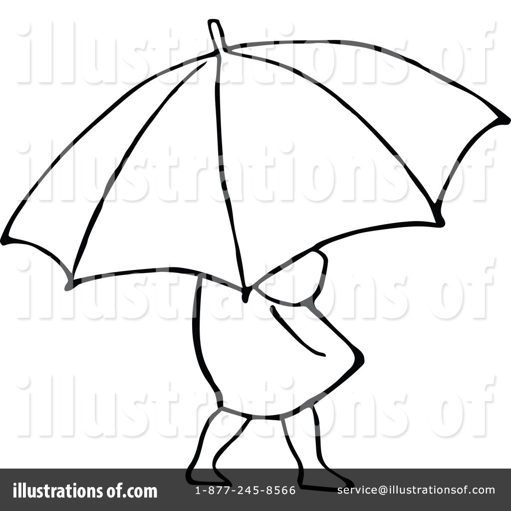 Umbrella Clipart  1116011 By Prawny Vintage   Royalty Free  Rf  Stock