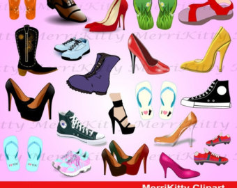 80  Off Sale Mk48   Shoes Shoes Shoes Clipart Pack   Digital    