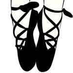 Ballet Shoes Ballet Shoes Nine Symbolic Illustrations Of People And