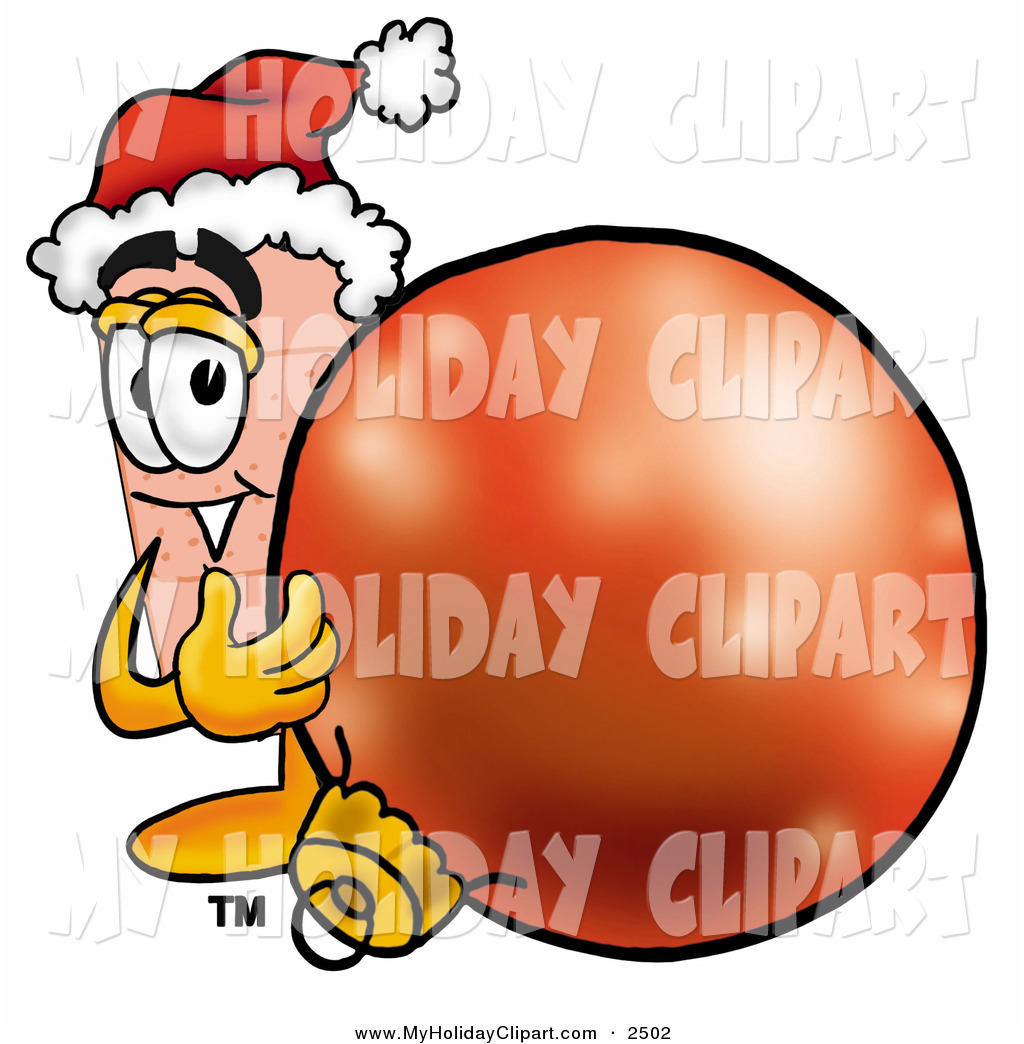 Clip Art Of A Happy Bandaid Bandage Mascot Cartoon Character Wearing A    