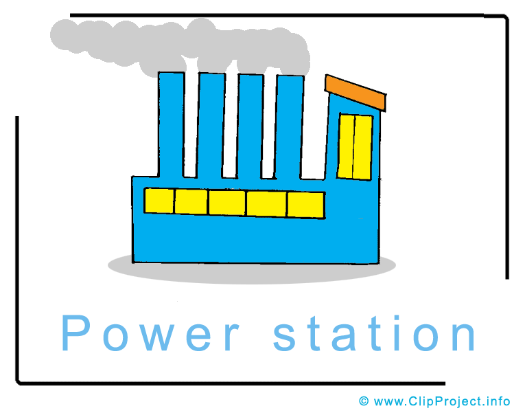 Clip Art Title  Power Station Clipart Image   Business Clipart Images