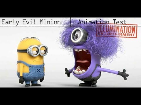 Evil Minion Animation Test L Illumination Entertainment   Youtube
