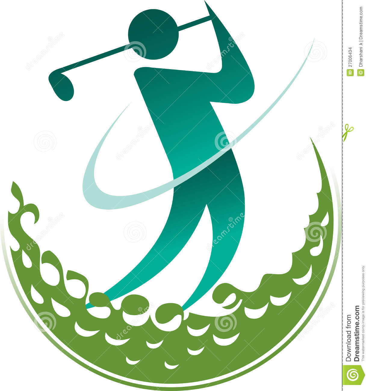 Golf Tournament Logo Clipart   Free Clip Art Images