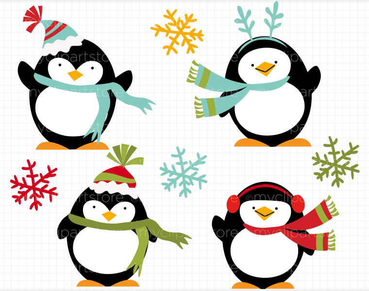 Holiday Penguin Clipart   Clipart Panda   Free Clipart Images